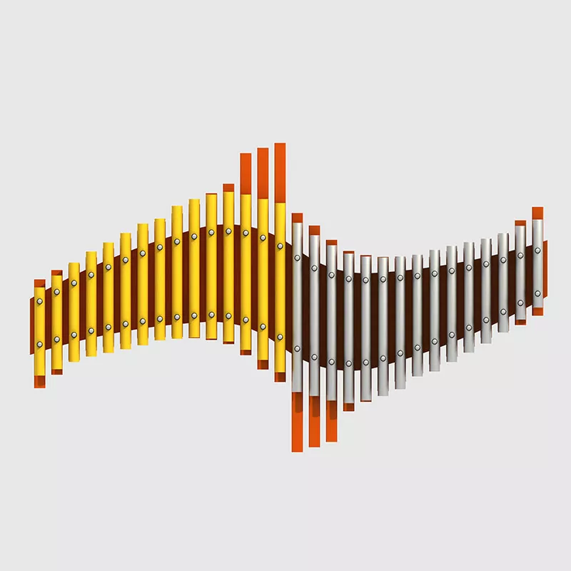 ਐਲੂਮੀਨੀਅਮ ਮਿਸ਼ਰਤ ਖੇਡ ਦਾ ਮੈਦਾਨ ਹੈਂਡਪਾਈਪ ਬਾਹਰੀ ਸੰਗੀਤ ਯੰਤਰ